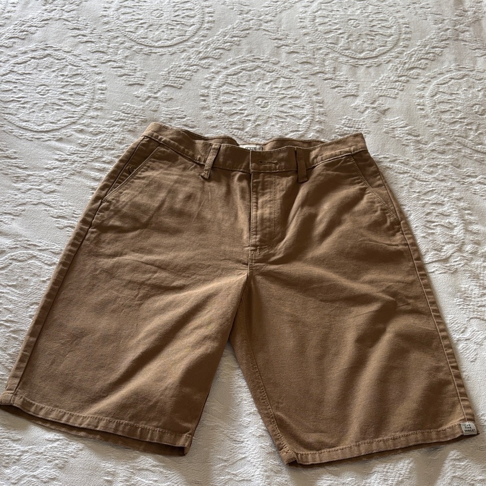 Vans Women’s Tan/brown Shorts Gently Loved 28 Unisex BNWOT